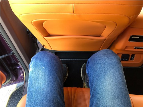 Предпросмотр foton tunland v9 (2025) задний ряд