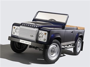 Новый Land Rover Defender – на педальной тяге