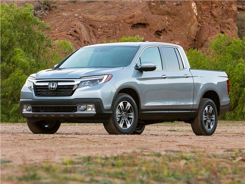 Honda привезла в Детройт пикап Ridgeline нового поколения