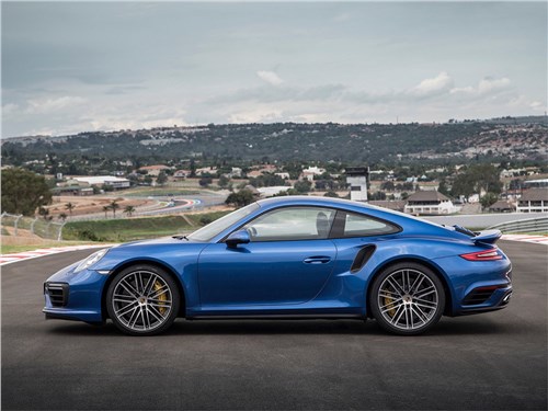 Не думай о секундах свысока 911 Turbo - Porsche 911 Turbo 2016 вид сбоку