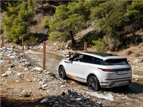 Land Rover Range Rover Evoque 2020 на испытаниях