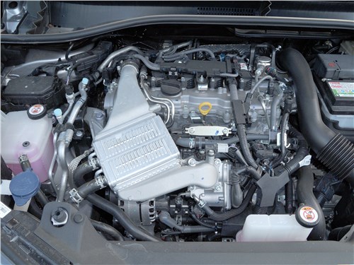 Toyota C-HR 2016 моторный отсек