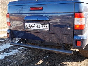 UAZ Pickup 2014 противоподкатный брус 