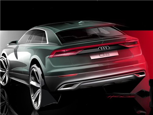 Audi Q8: первое официальное изображение
