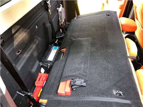 Предпросмотр foton tunland v9 (2025) задний ряд