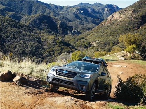 Крепкий орешек Outback - Subaru Outback 2020 вид спереди