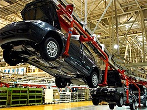 Производство автомобилей в РФ снижается