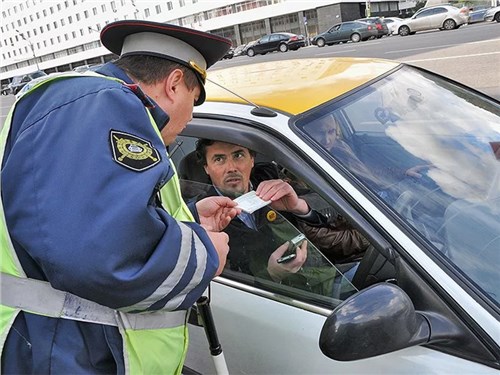 В России не будут штрафовать водителей за мелкие нарушения
