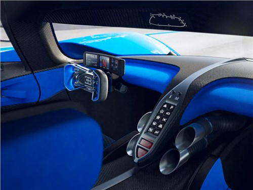 Посмотрите на интерьер нового Bugatti Bolide