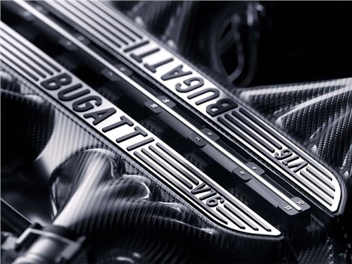 Следующий гиперкар Bugatti получит мотор V16 