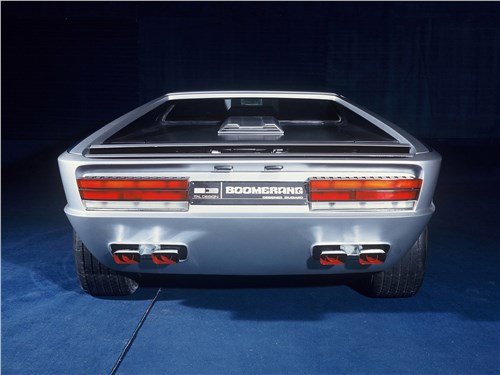 Maserati Boomerang concept (1971) вид сзади