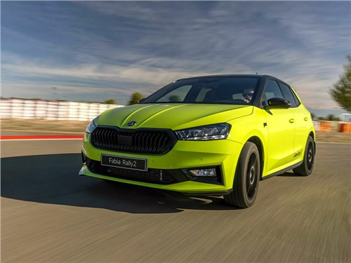 Skoda Fabia получила 190-сильную версию Rally2 