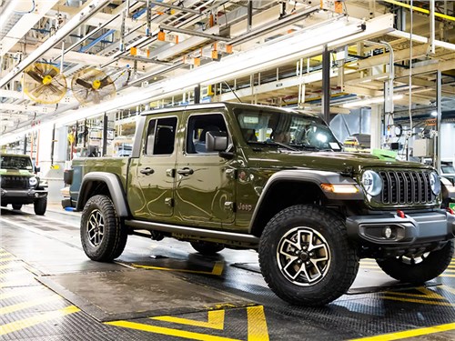 Stellantis сократит более 1100 рабочих мест на заводе, где собирают Jeep Gladiator и Wrangler