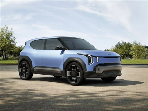 Kia представила концепт компактного электрокроссовера EV2