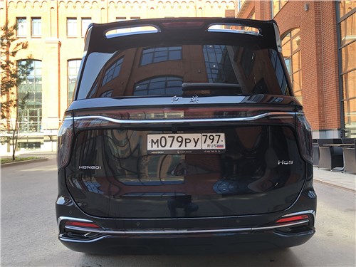 Предпросмотр hongqi hq9 (2025) вид сзади