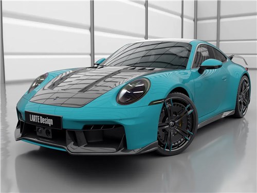 Porsche 911 Carrera от larte Design вид спереди