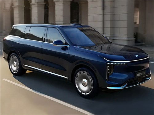 В Китае дебютировал гибридный кроссовер IM LS9 с запасом хода до 1508 км