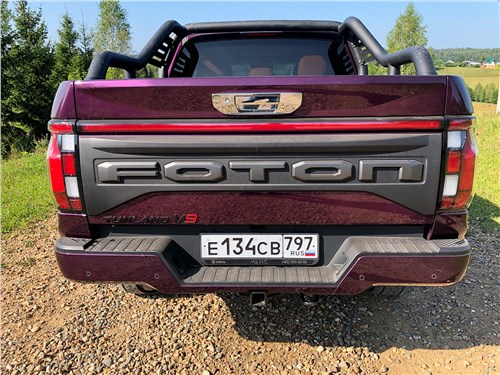 Предпросмотр foton tunland v9 (2025) вид сзади