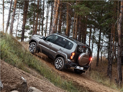 Предпросмотр lada niva travel (2025) вид сбоку