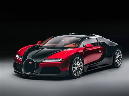 Bugatti представила уникальный Veyron FKP Hommage