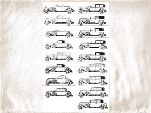 Cadillac V16 452-й серии предлагался с множеством вариантов кузова. В качестве ориентира знаменитый дизайнер Харли Эрл выбрал элегантные Hispano-Suiza 