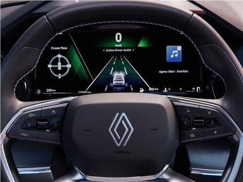 Предпросмотр renault filante e-tech 250 (2026) приборная панель