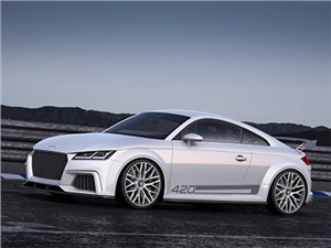 На базе нового поколения Audi TT построено новое концептуальное купе