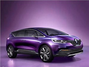 Renault покажет в Париже новый минивэн Espace