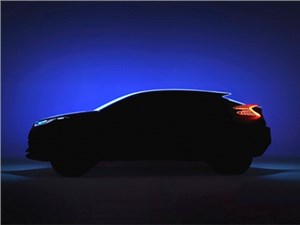 Toyota покажет на Парижском автосалоне концепт нового компактного кроссовера C-HR