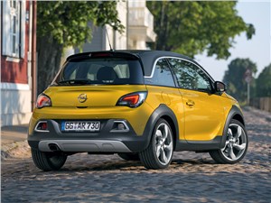 Opel Adam Rocks 2014 вид сзади