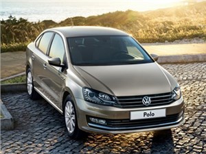 Рестайлинговая версия седана Volkswagen Polo получит российские двигатели