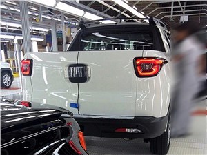 Fiat Toro - Fiat Toro 2016 вид сзади