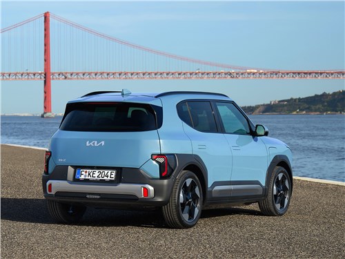 Kia EV2 (2026) вид сзади