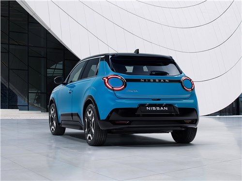 Nissan Micra EV (2026) вид сзади