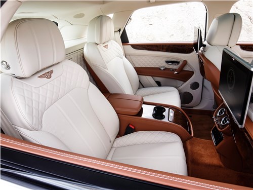 Bentley Bentayga 2016 места для пассажиров