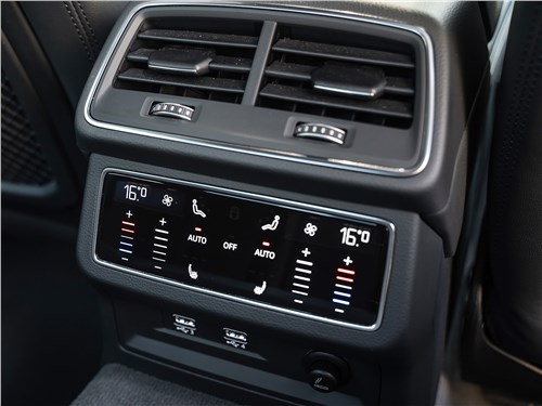 Audi A6 55 TFSI quattro 2019 климат для второго ряда