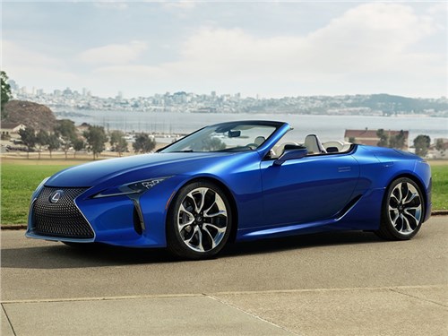 Кабриолет Lexus LC500 стал серийным