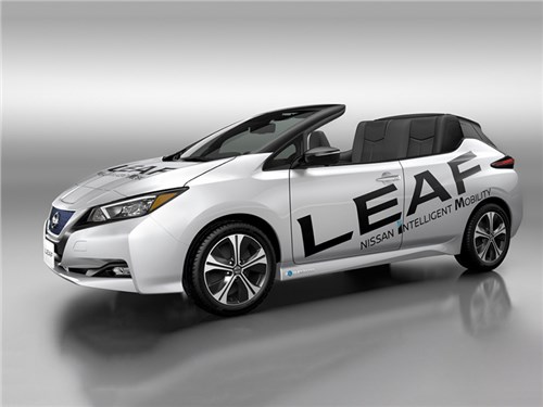 Nissan Leaf лишился крыши