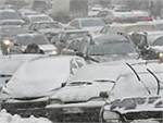 Снегопад парализовал Москву