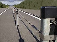 Подмосковные дороги обтянут стальными тросами