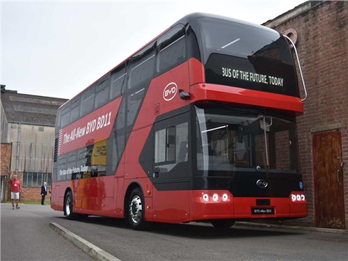 Новость про BYD - Англичане могут закупиться двухэтажными автобусами у китайского BYD 