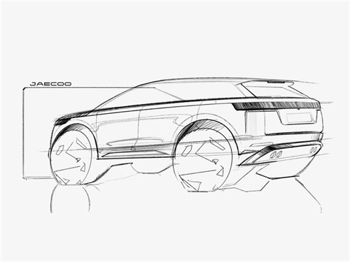 Появились подробности о новом кроссовере Jaecoo J5 