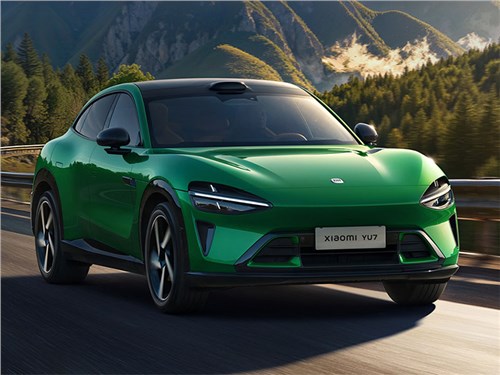 Серьезный конкурент Tesla Model Y: Xiaomi официально представила новый электрический кроссовер YU7