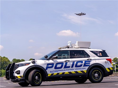 В США появился первый автономный полицейский патрульный автомобиль
