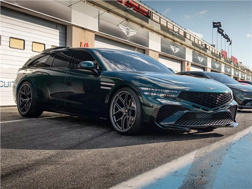 Genesis показал роскошный универсал G90 Wingback
