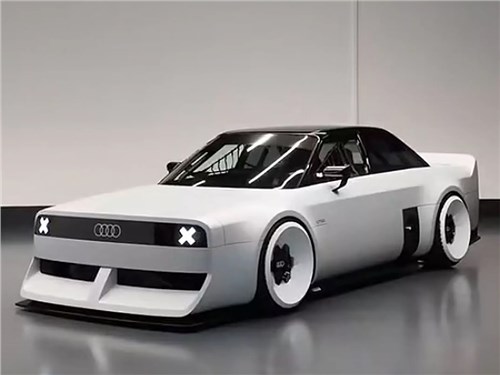 Audi показала уникальный концепт GT50, созданный в честь 5-цилиндрового мотора