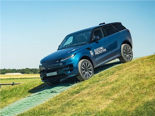 Представлен электрический Range Rover Sport