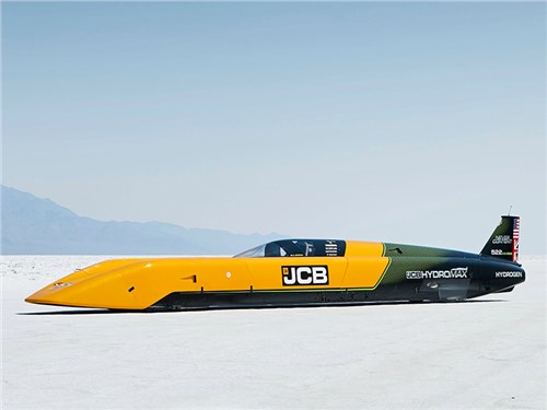 Водородный JCB разогнался до 653.909 км/ч и установил новый рекорд FIA