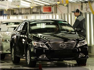 Производство автомобилей Toyota на Петербургском заводе компании выросло на 25%