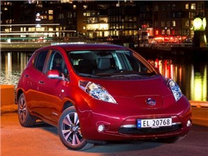 Nissan Leaf стал самым востребованным электрокаром в Европе